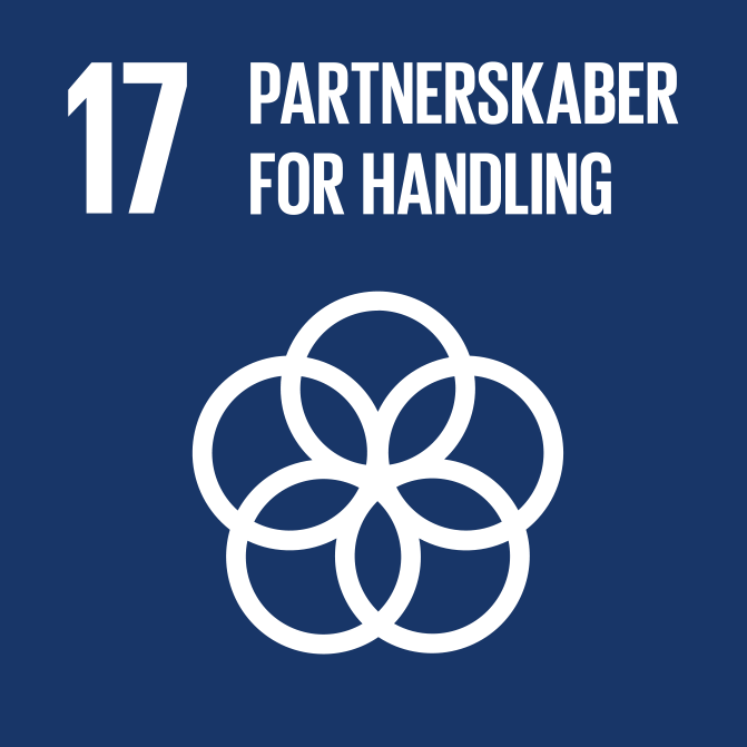 FNs Bærekraftsmål 17: Styrke virkemidlene som trengs for å gjennomføre arbeidet, og fornye globale partnerskap for bærekraftig
utvikling
