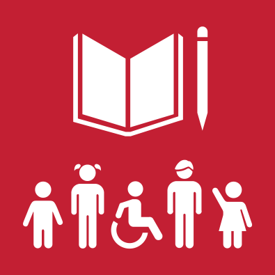 FNs Bærekraftsmål 4.5: Innen 2030 avskaffe kjønnsforskjeller i utdanning og opplæring og sikre lik tilgang til alle nivåer innenfor utdanning og yrkesfaglig opplæring for sårbare grupper, inkludert personer med nedsatt funksjonsevne, urfolk og barn i utsatte situasjoner