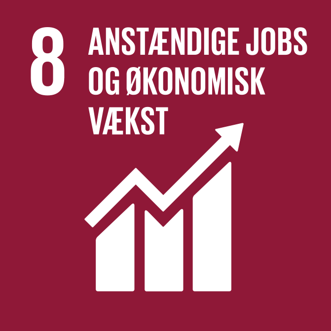 FNs Bærekraftsmål 8: Fremme varig, inkluderende og bærekraftig økonomisk vekst, full sysselsetting og anstendig arbeid for alle